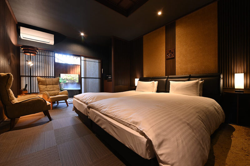 【104】露天風呂付スタンダードツイン〈 月の雫（しずく） 〉